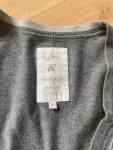 Vorschaubild 3 von Strickjacke Damen Gr. 36/S Grau Casual Baumwolle Kaschmir