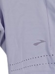 Vorschaubild 2 von Sportshorts Damen Gr. 40/L Lila Polyester Uni Sportlich Logo Lochmuster