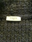 Vorschaubild 3 von Damen Strickjacke Gr. L Blau Grobstrick Cardigan Wolle