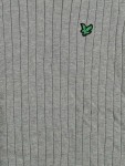 Vorschaubild 2 von Damen Pullunder Strickweste Gr. M Grau Klassisch