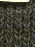Vorschaubild 2 von Damen Strickjacke Gr. L Blau Grobstrick Cardigan Wolle