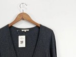 Vorschaubild 3 von Strickjacke Damen Gr. 38/M Grau Casual Cardigan