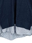 Vorschaubild 3 von Damen Pullover Hemdkragen Blau Einheitsgröße Casual