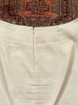 Vorschaubild 3 von Damen Faltenrock Gr. 38 Beige Bohemian Fransen Midirock