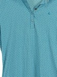 Vorschaubild 2 von Damen Poloshirt Gr. 38/M Türkis Outdoor Kurzarm