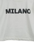 Vorschaubild 2 von Damen Sweatshirt Milano Gr. 38/M Weiß Schriftzug Casual