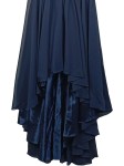 Vorschaubild 3 von Abendkleid Damen Gr. 38 Blau Elegant Midikleid Ärmellos