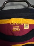 Vorschaubild 3 von Langarmshirt Herren L Gestreift Navy Bordeaux Gelb