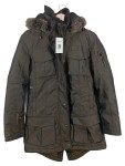Vorschaubild 1 von Damen Parka Gr. 38/M Oliv Casual Winterjacke mit Kapuze