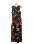 Vorschaubild 1 von Damen Maxikleid Gr. 36 Blumenmuster Viskose Mehrfarbig