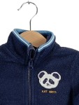 Vorschaubild 2 von Fleecejacke Kinder Gr. 86 Blau Polyester Tiermotive Casual