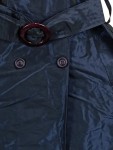 Vorschaubild 2 von Übergangsmantel Damen Gr. 36/S Blau Baumwolle Uni Feminin Kurzarm