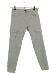 Vorschaubild 1 von Damen Cargohose Gr. 30 W30 Grün Mid Rise Skinny Hose Casual