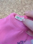Vorschaubild 4 von BENETTON T-Shirt Gr. 62 Pink Grafik Kurzarm Baumwolle Mädchen Freizeit