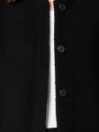 Vorschaubild 2 von Damen Klassischer Mantel Gr. 38 Schwarz Bouclé