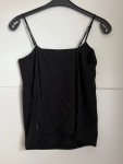 Vorschaubild 2 von Damen Top Schwarz Gr. 34/XS Basic Trägertop