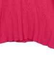 Vorschaubild 4 von BRODIE Damen Pullover Kaschmir Pink Gr. 34/XS Zopfstrick Casual