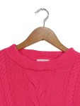 Vorschaubild 2 von BRODIE Damen Pullover Kaschmir Pink Gr. 34/XS Zopfstrick Casual