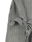 Vorschaubild 3 von Damen Jumpsuit gestreift Leinen-Mix Gr. 36/S Casual