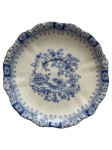 Vorschaubild 1 von Kuchenteller Porzellan blaues Blumenmuster Klassisch 15cm
