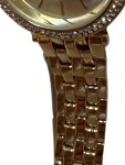 Vorschaubild 5 von Damenuhr Elegant Goldfarben Armbanduhr Strasssteine