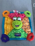 Vorschaubild 5 von Schmusetuch Frosch Mehrfarbig mit Beißringen Baby Kinder Stofftier