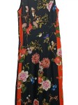 Vorschaubild 2 von Damen Maxikleid Gr. 36 Blumenmuster Viskose Mehrfarbig