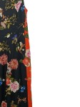 Vorschaubild 3 von Damen Maxikleid Gr. 36 Blumenmuster Viskose Mehrfarbig