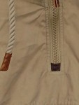 Vorschaubild 2 von Windjacke Damen Beige Gr. 38/M Baumwolle Polyamid Uni Casual Langarm