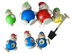 Vorschaubild 1 von Figurenset Holzfiguren Mehrfarbig Clown ab 36 Monate