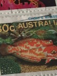 Vorschaubild 4 von Australien Briefmarken 2c Coral Hopper & 30c Choat's Wrasse gestempelt