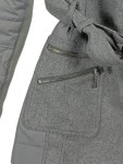 Vorschaubild 3 von Damen Winterjacke Grau Fellkragen Gr. 34 Modern