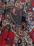 Vorschaubild 2 von Taifun Damen Bluse Gr. 44 Mehrfarbig Paisley Bohemian