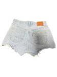 Vorschaubild 3 von PREMIUM 501 Damen Jeans Shorts Destroyed Hellblau W31/L Gr. 40