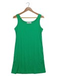 Vorschaubild 1 von Damen Top Ärmellos Grün Gr. 40/L Casual Viskose Freizeit