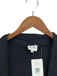 Vorschaubild 3 von DENIM & CO. Damen Strickjacke Gr. 38 Schwarz Casual Kurzarm