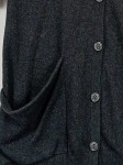 Vorschaubild 5 von Strickjacke Damen Gr. 38/M Grau Casual Cardigan