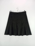 Vorschaubild 2 von Damen A-Linienrock Gr. 42/XL Grün Elegant Polyester Midirock