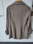 Vorschaubild 6 von Damen Wollmantel Gr. 42 Braun Meliert Doppelreiher