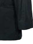 Vorschaubild 3 von Sakko Herren Gr. 54/XXL Schwarz Uni Business Langarm Knopf Schurwolle