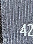Vorschaubild 4 von Damen Minirock Gr. 42;XL Grau Wolle Casual Herbst/Winter