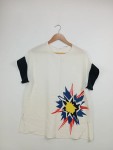Vorschaubild 2 von Schumacher Damen Seiden T-Shirt Gr. 3 (38/M) mit grafischem Print