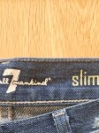 Vorschaubild 2 von Ripped Jeans Herren Blau Gr. W32/48/M Baumwolle Uni Casual L33
