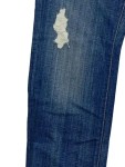 Vorschaubild 6 von Ripped Jeans Herren Blau Gr. W32/48/M Baumwolle Uni Casual L33