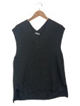 Vorschaubild 1 von Damen Pullunder Strickweste Schwarz Gr. 38/M Casual