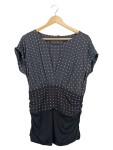 Vorschaubild 1 von Damen T-Shirt mit Punkten Grau Gr. 38/M Feminin
