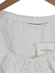 Vorschaubild 2 von Trachtenbluse Damen Kurzarm Weiß Gr. 34/XS Rüschen Spitze