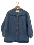 Vorschaubild 1 von Jeansjacke Damen Gr. 38 Blau Casual Hemd Jacke