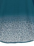 Vorschaubild 4 von Damen Bluse Ärmellos Animal-Print Petrol UNI