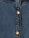 Vorschaubild 3 von Jeansjacke Damen Gr. 38 Blau Casual Hemd Jacke